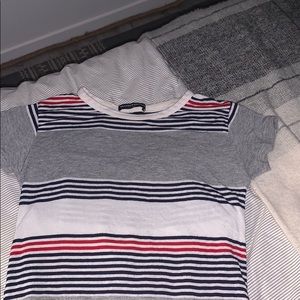 Brandy Melville soft striped tee